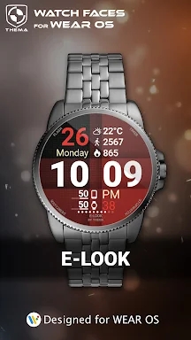 E-Look Watch Face screenshots