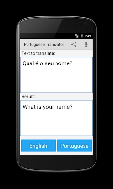 Portuguese English Translator screenshots