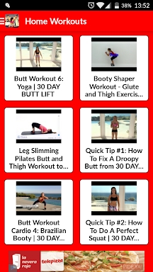 ULTIMATE Home Exercise Workout screenshots