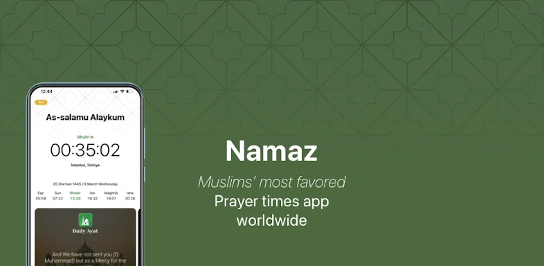 Namaz: Prayer Times & Qibla screenshots