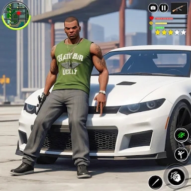 Crime Car City Gangster Games screenshots