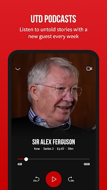 Manchester United Official App screenshots