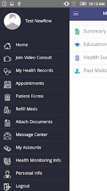 My Health Records screenshots