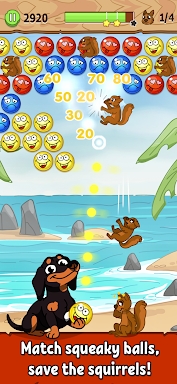 Crusoe Squeaky Ball Bubble POP screenshots