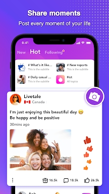 BoBo-Voice chat, Live Stream screenshots