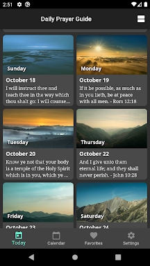 Daily Prayer Guide screenshots
