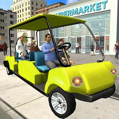 Shopping Mall Smart Taxi Drive screenshots
