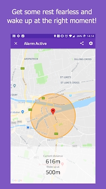 Don't miss the stop(GPS Alarm) screenshots