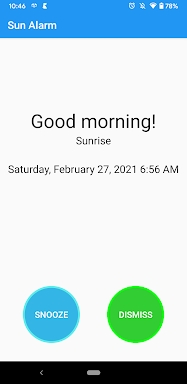 Sun Alarm screenshots
