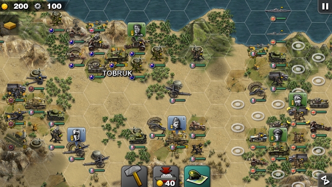 Glory of Generals screenshots