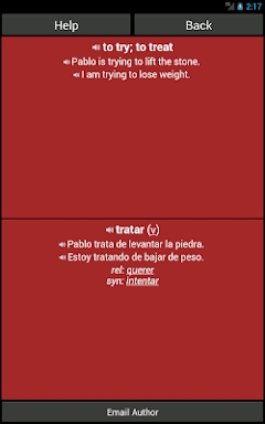 Spanish Basic Vocabulary screenshots