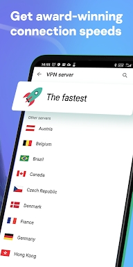 Kaspersky Fast Secure VPN screenshots