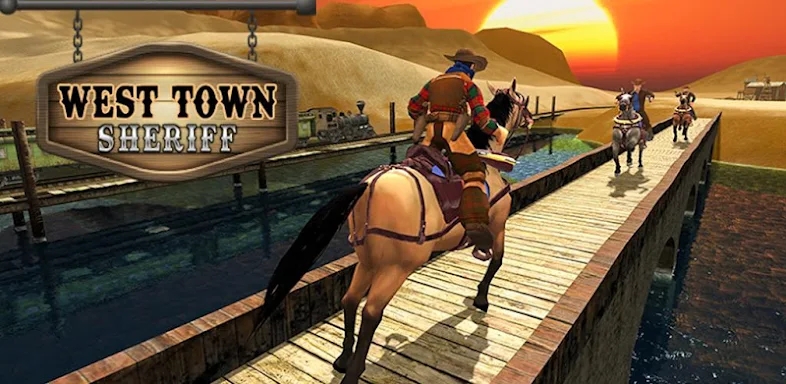 West Town Sheriff Horse Game screenshots