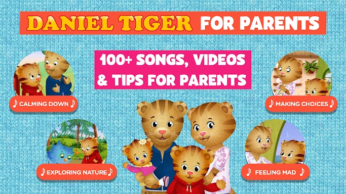 Daniel Tiger for Parents screenshots