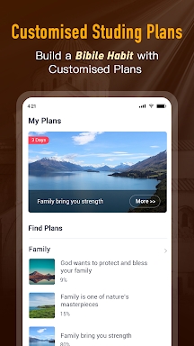 Bible Daily, KJV Bible + Audio screenshots