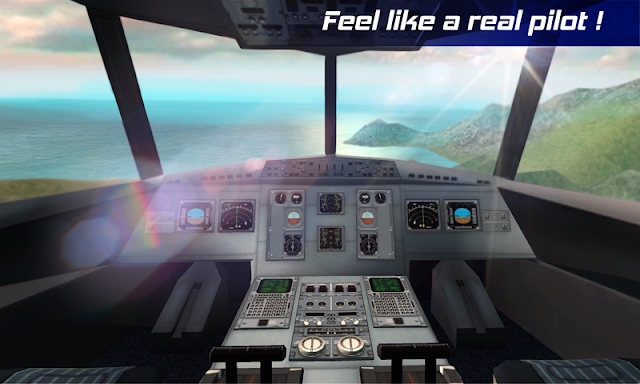 Real Pilot Flight Simulator 3D screenshots