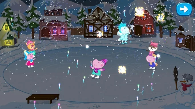 Hippo's tales: Snow Queen screenshots