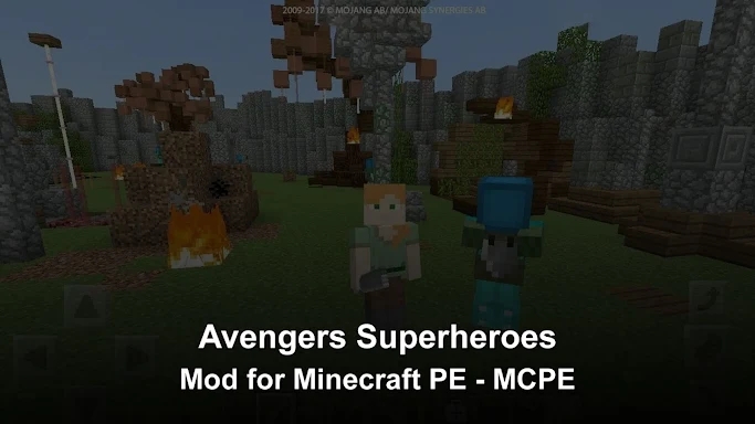 Avengers Superheroes Mod for Minecraft PE - MCPE screenshots