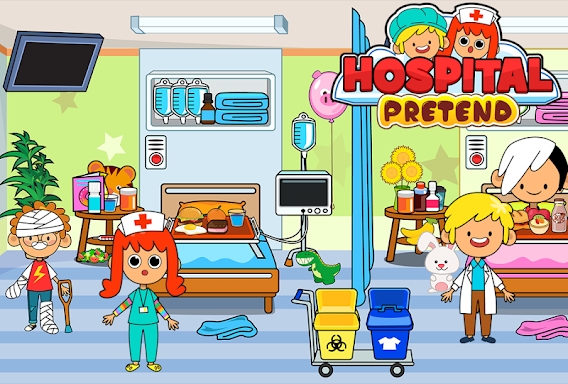 My Pretend Hospital Town Life screenshots