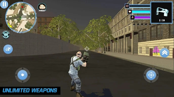 Marines Army Mafia Crime Simulator Fight screenshots
