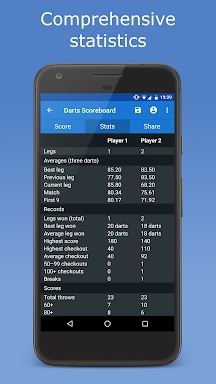 Darts Scoreboard screenshots