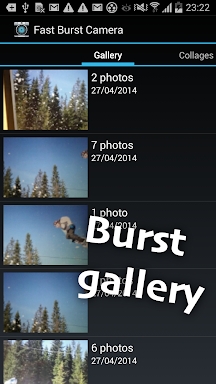 Fast Burst Camera Lite screenshots