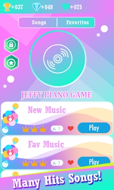 Jeffy Piano Game Tiles screenshots