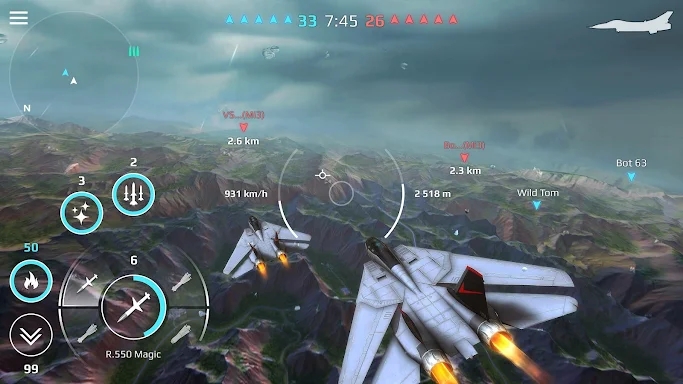 Sky Combat: War Planes Online screenshots