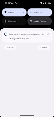 Dining Alerts for Mouse Parks screenshots