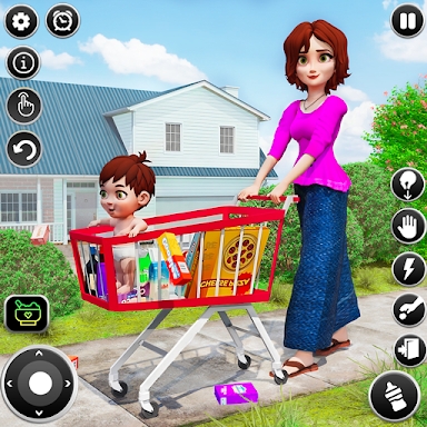 Single Mother Parent Life Game screenshots