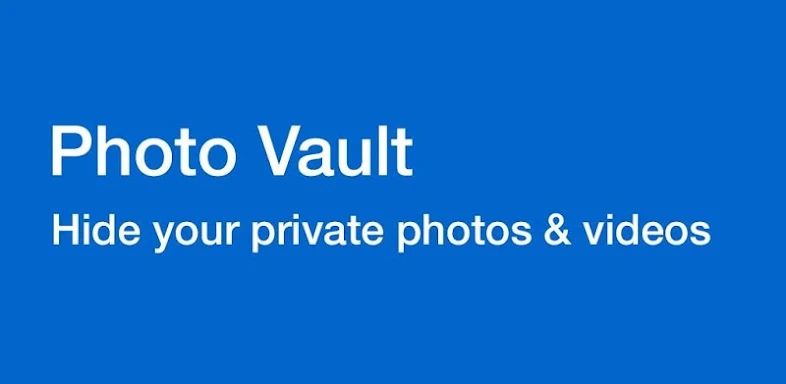Photo Vault - Hide Photos, Vid screenshots