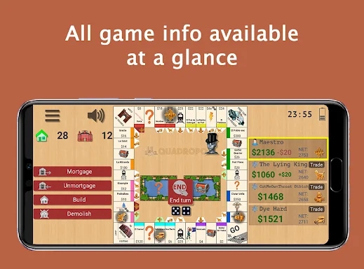 Quadropoly - Classic Business screenshots