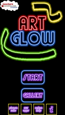 ArtGlow Draw Magic Neon Paint screenshots