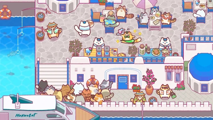 Cat Snack Bar: Cute Food Games screenshots