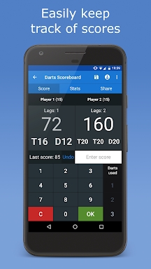 Darts Scoreboard screenshots