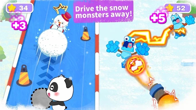 Little Panda's Snow Adventure screenshots