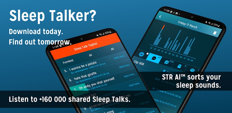 Sleep Talk Recorder screenshots