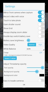 Timestamp Camera screenshots