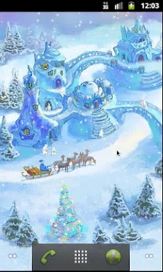 Snow Village Live Wallpaper screenshots