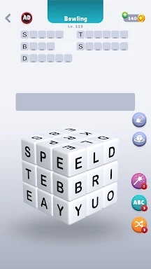 Word Cubes screenshots