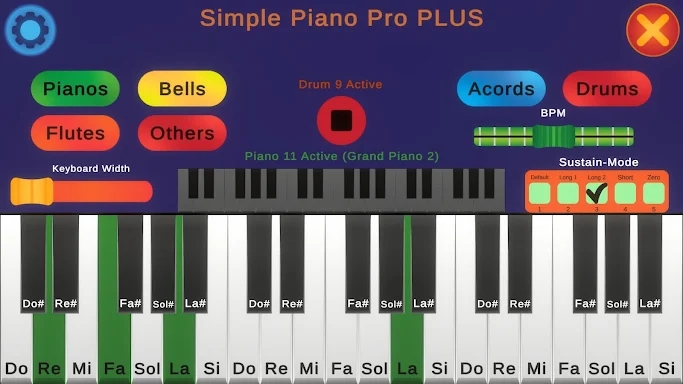 Simple Piano Pro PLUS screenshots