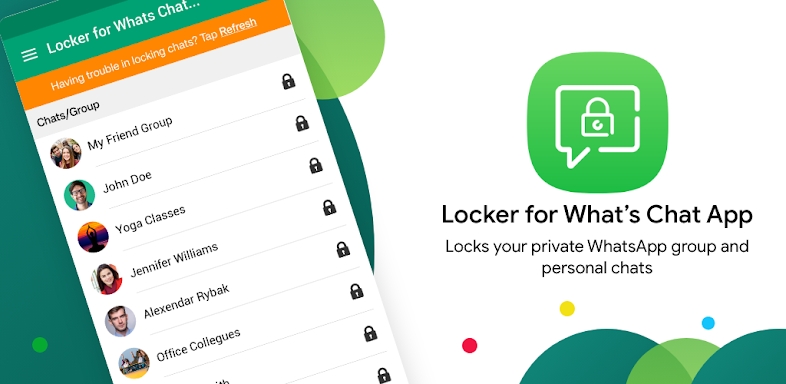 Locker for Whats Chat App screenshots