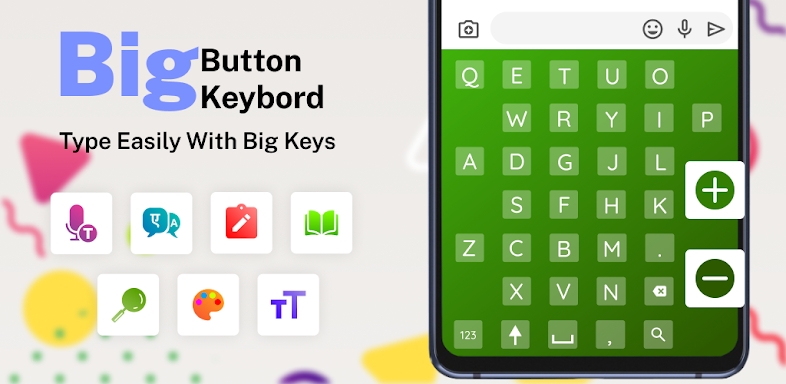 Big Button Keyboard: Big Keys screenshots