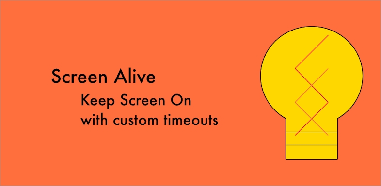 Screen Alive - keep screen on screenshots