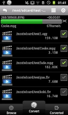 ARMV7 VFPV3 VidCon Codec screenshots