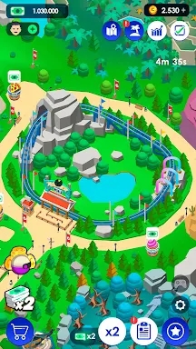 Idle Theme Park Tycoon screenshots