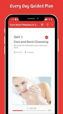 Cure Acne (Pimples) in 30 Days - No Chemicals screenshots