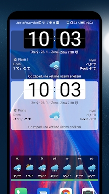 In-počasí screenshots