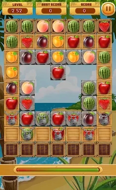 Fruit Crush - Match 3 games screenshots