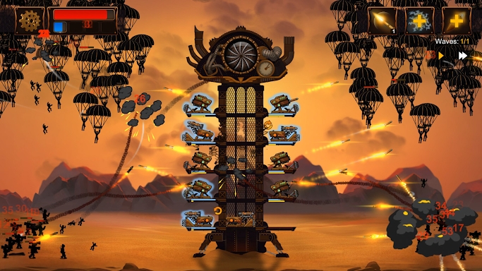 Steampunk Tower 2 Defense Game screenshots